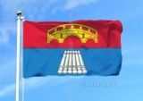 Флаг города Мосты
