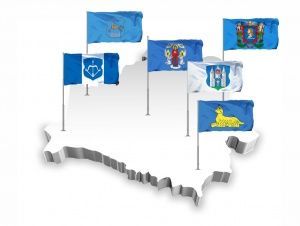 Флаги областей и городов Беларуси по сниженным ценам