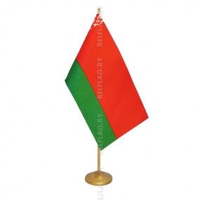 Флагшток настольный однорожковый металл Флагшток настольный однорожковый металл