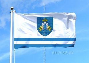 Флаг города Дубровно