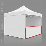 Полустенка для шатра 3×3 м, белая