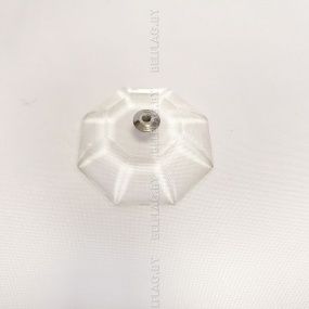 Флагшток настольный Y-обр. на прозрачной пластик. подставке, ассорти