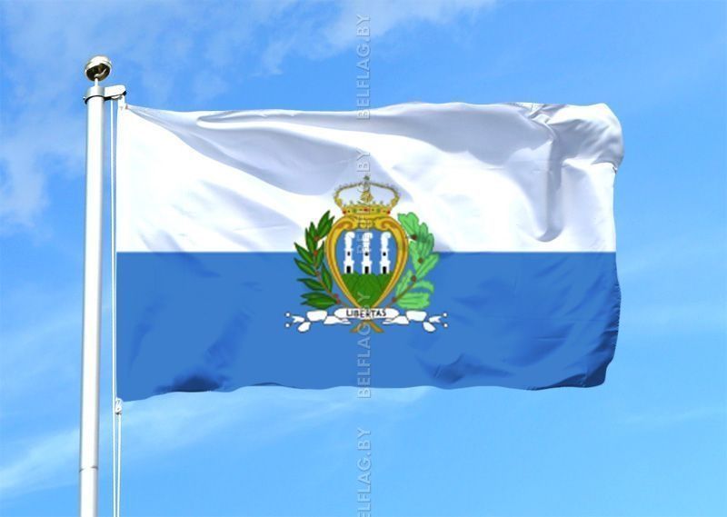 Как выглядит флаг Сан-Марино - национальные цвета герба страны, фото и описание