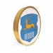 Герб г. Гродно д. 30 см в золотой раме