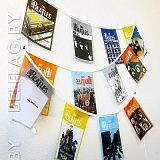 Гирлянда из прямоугольных флажков "Альбомы Битлз"