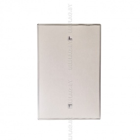 Рамка алюминиевая с прозрачным пласт. экраном на магнитах, формат А3, толщина 14 мм, цвет серебро/серебро