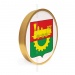 Герб г. Барановичи д. 30 см в золотой раме