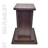 Тумба на два флага, цвет венге 