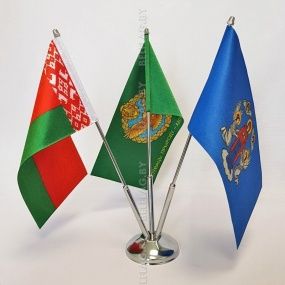 Флагшток настольный трехрожковый 32 см Флагшток настольный трехрожковый 32 см