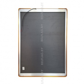 Световой короб / лайтбокс / рамка с LED-подсветкой 40×50 см, цвет золото Световой короб / лайтбокс / рамка с LED-подсветкой 40×50 см, цвет золото