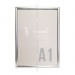Рамка алюминиевая, защелкивающаяся, формат А1, цвет серебро