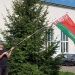 Раздвижное металлическое древко для флага 3 м с рукояткой