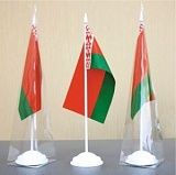 Флажки настольные однорожковые