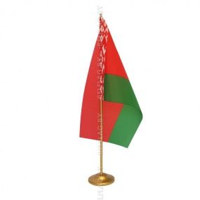 Флагшток настольный однорожковый металл Флагшток настольный однорожковый металл