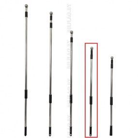 Легкое телескопическое древко 3м для флага 