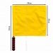 Флажок сигнальный, нерж., мягкая ручка, желтый