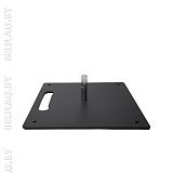 Квадратное стальное основание 30×30 см для флагштока виндер