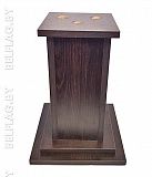 Тумба на три флага, цвет венге