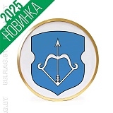 Герб г. Бреста д. 30 см в золотой раме Герб г. Бреста д. 30 см в золотой раме