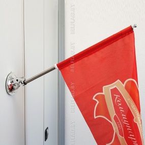 Кронштейн автомобильный на присоске, серебро