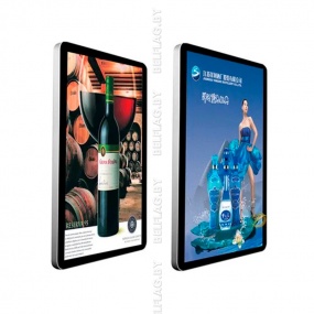 Световой короб / лайтбокс / рамка с LED-подсветкой A3 (30×40 см), цвет серебро