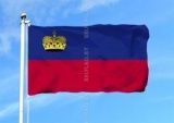 Флаг Лихтенштейна