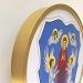 Герб г. Минска д. 30 см в золотой раме