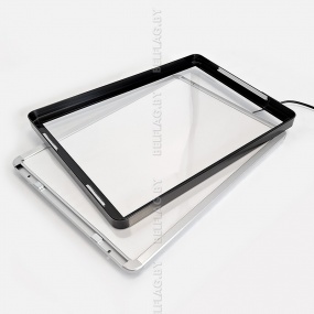 Световой короб / лайтбокс / рамка с LED-подсветкой 60×90 см, цвет черный