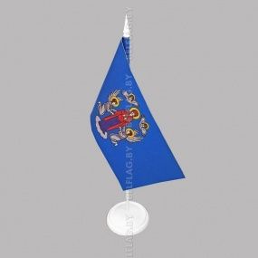 Флагшток настольный однорожковый