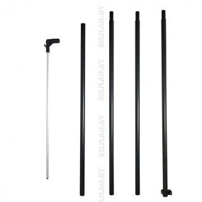 Флагшток виндер 4,3 м, с баннерным алюм. плечом