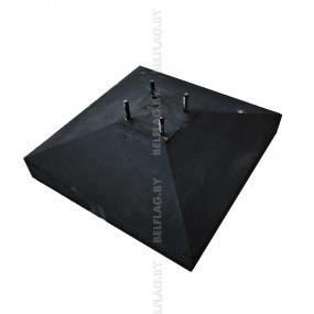 Прямоугольное крепление 90° для установки флагштока виндер на пол