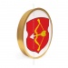 Герб г. Пинска д. 30 см в золотой раме