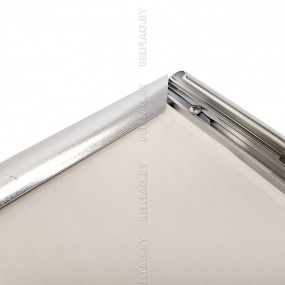 Рамка алюминиевая, защелкивающаяся, формат А3, цвет серебро