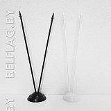 Флагшток настольный двухрожковый