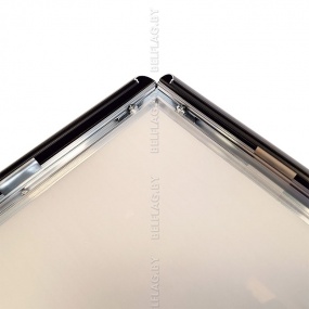 Рамка алюминиевая, защелкивающаяся, формат А1, цвет черный