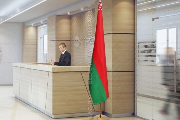 Металлический напольный флагшток со скидкой 20%! 