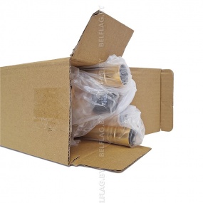 Флагшток настенный из нержавеющей стали 180 см, с кронштейном, цвет золото