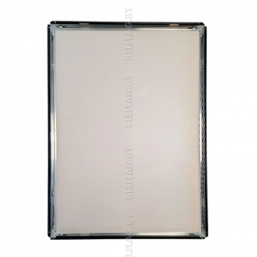 Рамка алюминиевая, защелкивающаяся, формат А1, цвет черный