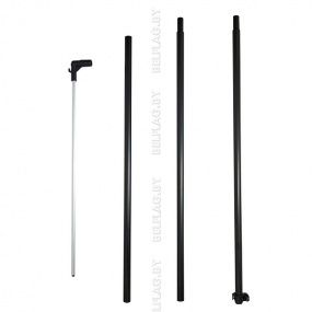 Флагшток виндер 3,3 м, с баннерным алюм. плечом