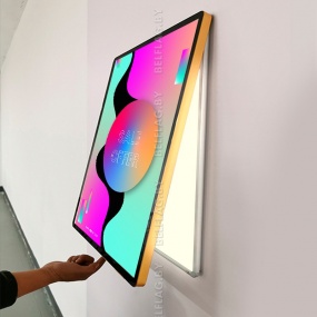 Световой короб / лайтбокс / рамка с LED-подсветкой 60×90 см, цвет золото Световой короб / лайтбокс / рамка с LED-подсветкой 60×90 см, цвет золото