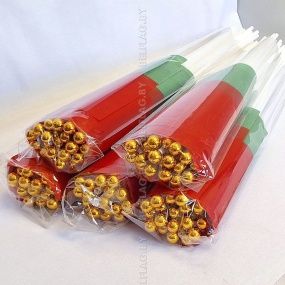 Флажок РБ на пластиковом древке, размер 20×40 см