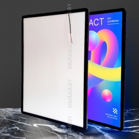 Световой короб / лайтбокс / рамка с LED-подсветкой 60×90 см, цвет черный