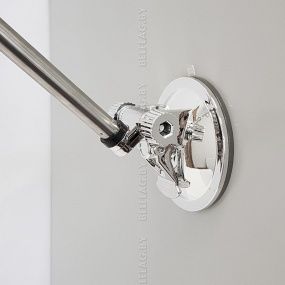 Кронштейн автомобильный на присоске, серебро