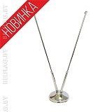 Флагшток настольный двухрожковый 32 см