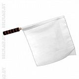 Флажок сигнальный, нерж., мягкая ручка, белый Флажок сигнальный, нерж., мягкая ручка, белый