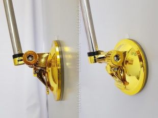 Кронштейн автомобильный на присоске, золото