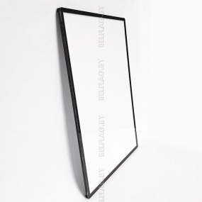 Ультра тонкая алюминиевая рамка с подсветкой А1, толщина 10мм, цвет черный