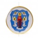 Герб г. Минска д. 30 см в золотой раме