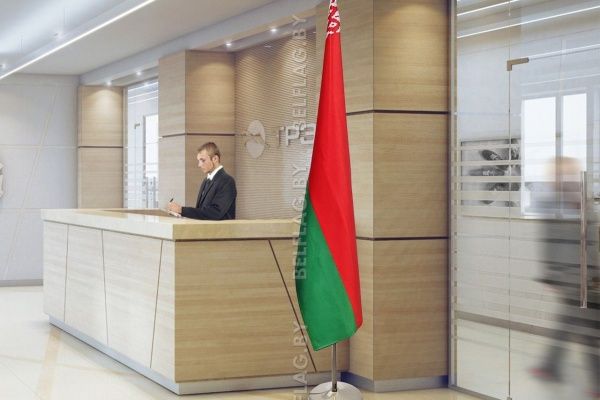Металлический напольный флагшток со скидкой 20%! 