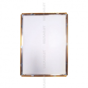 Рамка алюминиевая, защелкивающаяся, размер 400*600 мм, цвет золото